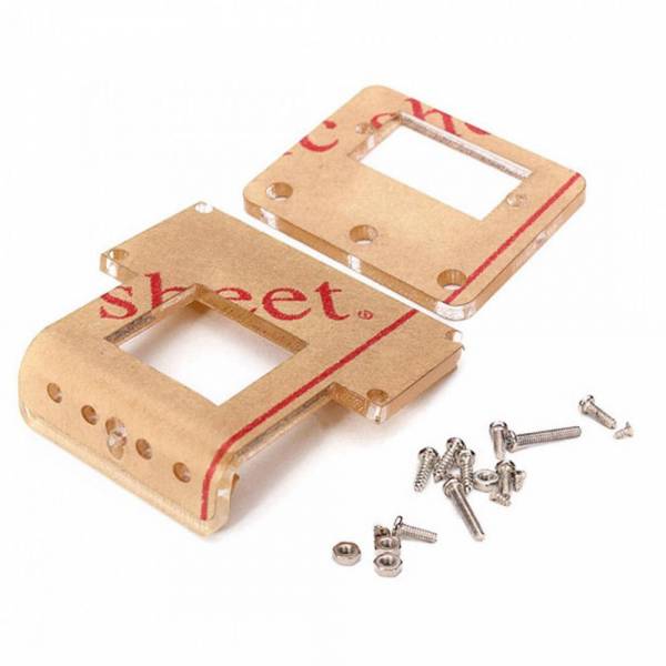 Bracket and mounting kit - for HC-SR04 ultrasonic sensor & SG90 servo