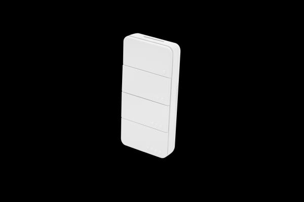 Shelly · Plug & Play · "Blu RC Button 4" · Fernbedienung inkl. Magnethalter · 4-fach · 16 Aktionen · Shelly · Plug & Play · "Blu RC Button 4" · Fernbedienung inkl. Magnethalter · 4-fach · 16 Aktionen ·