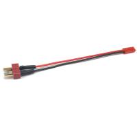 Cavo adattatore da 10 cm - Dean maschio a JST BEC femmina Cavo adattatore da 10 cm - Dean maschio a JST BEC femmina